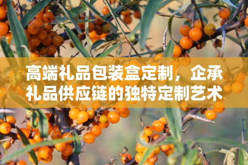 高端礼品包装盒定制，企承礼品供应链的独特定制艺术